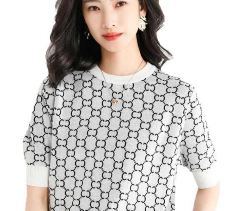2022 Women's Knits & Tees Fashion GGity new Women Knitted T-shirts Luxury Designer Letter Pullover Casual Tops
2022 Women's Knits & Tees Fashion GGity new Women Knitted T-shirts Luxury Designer Letter Pullover Casual Tops