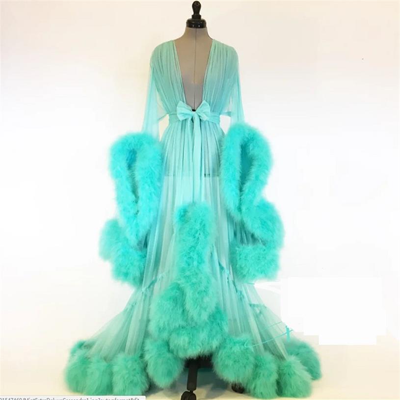 Undergarments & Sleepwear Perspective style bridal nightgown robes transparent tulle lady wraps &jackets wedding accessories tulle233M
Undergarments & Sleepwear Perspective style bridal nightgown robes transparent tulle lady wraps &jackets wedding accessories tulle233M