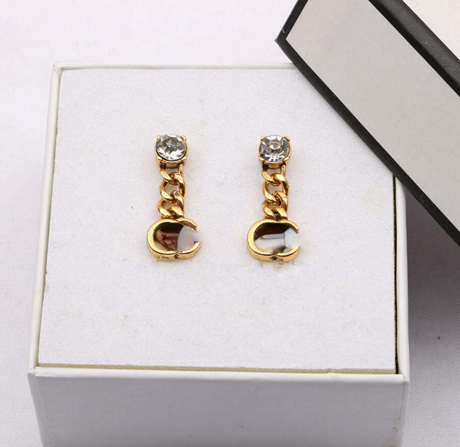 20style Tassel Pendant Stud Earrings Fashion Brand Letter 18K Gold Plated Metal Long Chain Earring Top Quality Crystal Rhinestone Wedding Jewelry Accessorie
20style Tassel Pendant Stud Earrings Fashion Brand Letter 18K Gold Plated Metal Long Chain Earring Top Quality Crystal Rhinestone Wedding Jewelry Accessorie