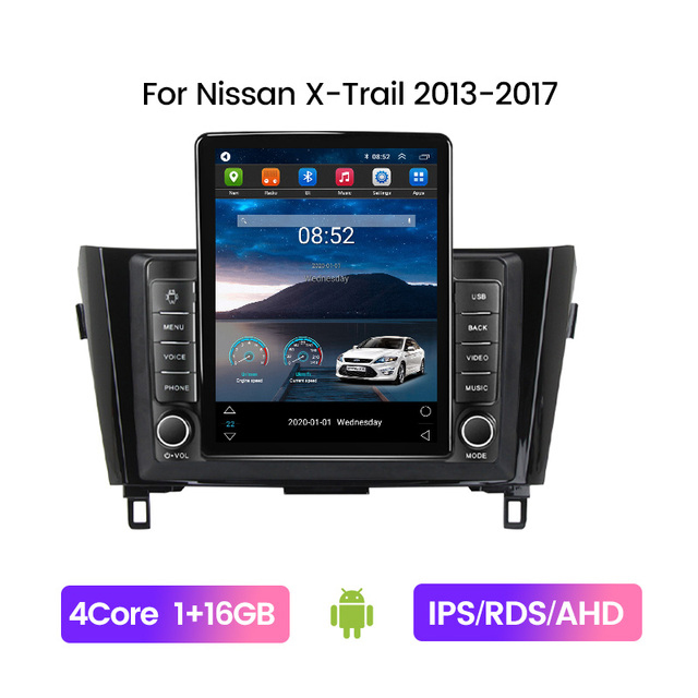 2D in 9 Inch Android Car Video Radio for 2013 2014 Nissan X-Trail Head Unit support Bluetooth wifi Steering wheel control
2D in 9 Inch Android Car Video Radio for 2013 2014 Nissan X-Trail Head Unit support Bluetooth wifi Steering wheel control