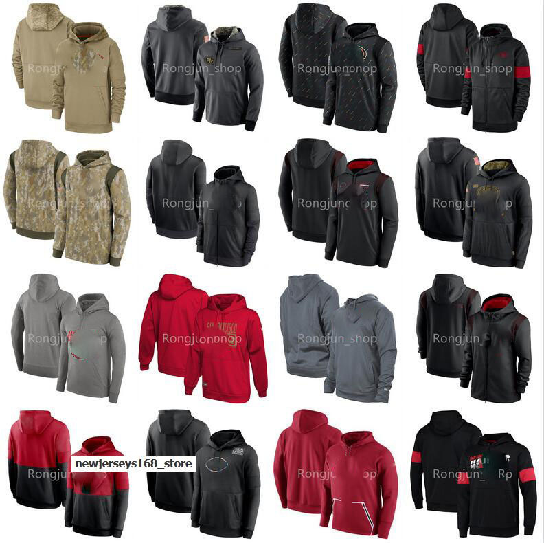 Jersey Sans Franciscos Football Sweatshirt Salute to Service Sideline Crucial Catch Therma Performance Pullover Hoodie 49er''NFL''Men, Picture
Jersey Sans Franciscos Football Sweatshirt Salute to Service Sideline Crucial Catch Therma Performance Pullover Hoodie 49er''NFL''Men, Picture