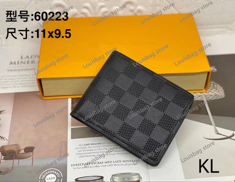 2022 Designers Paris plaid style High-end Mens Wallet Credit Card Holder Purse Men Wallets Luxury L billfold Handbags Purses L05, Customize
2022 Designers Paris plaid style High-end Mens Wallet Credit Card Holder Purse Men Wallets Luxury L billfold Handbags Purses L05, Customize