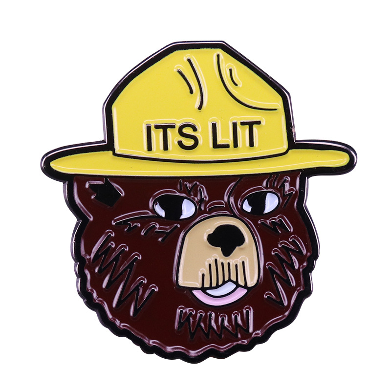 Its Lit Lapel Enamel Brooch pins Collecting Cartoon Metal Badges Children Fashion Jewelry Gifts Adorn Backpack Collar Hat, As picture
Its Lit Lapel Enamel Brooch pins Collecting Cartoon Metal Badges Children Fashion Jewelry Gifts Adorn Backpack Collar Hat, As picture
