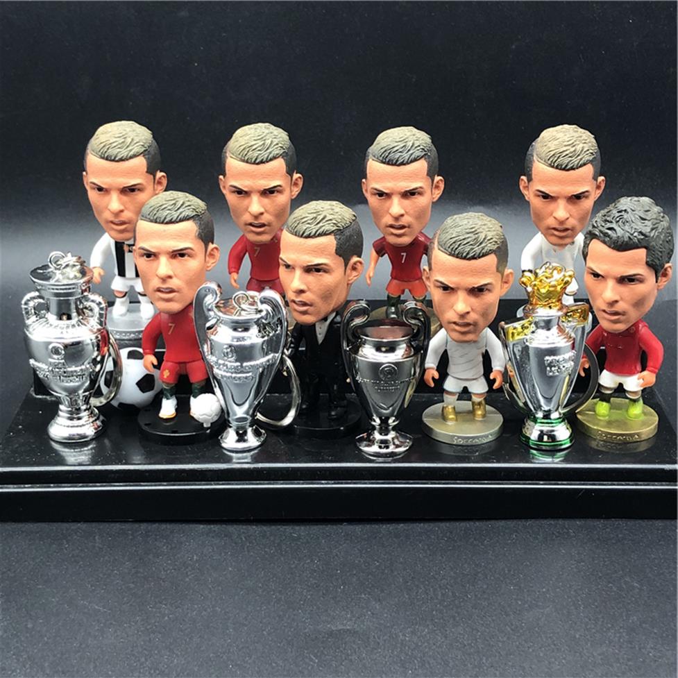 Soccerwe 6 5 cm Height Soccer Star Dolls Cristiano Ronaldo Puppets Figures Delicate Children Birthday Friend Gift248a
Soccerwe 6 5 cm Height Soccer Star Dolls Cristiano Ronaldo Puppets Figures Delicate Children Birthday Friend Gift248a