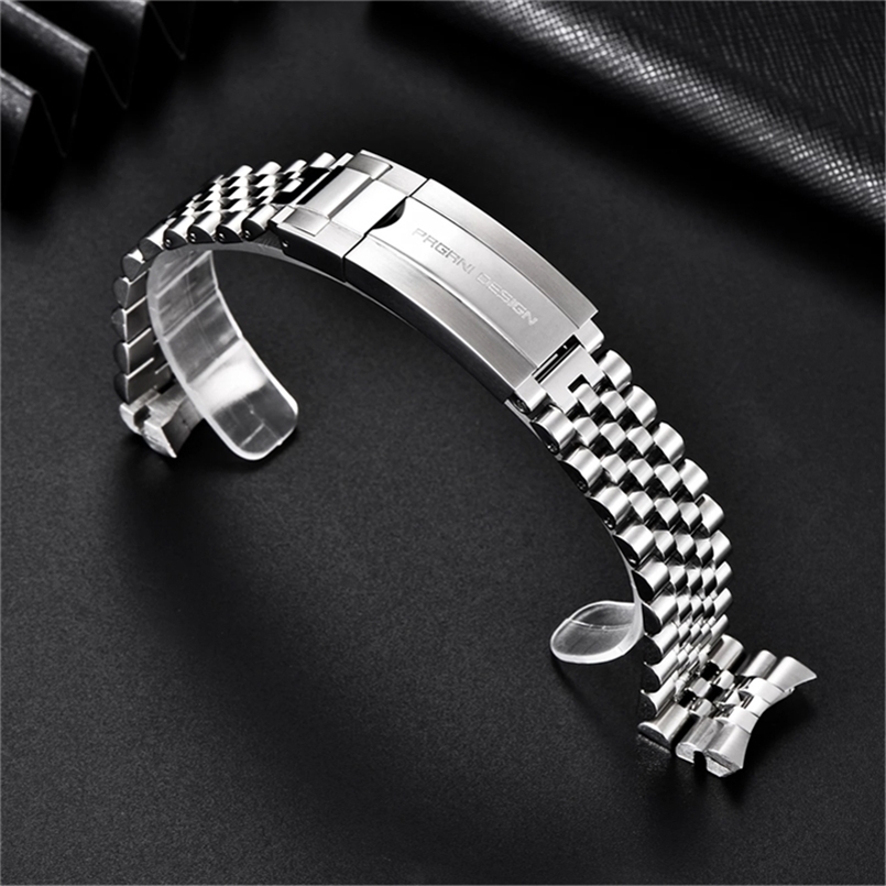 PAGANI DESIGN Original For PD1661PD1662PD1651 Watch 316L Stainless Steel Band Strap Jubilee bracelet width 20MM length 220MM 220819