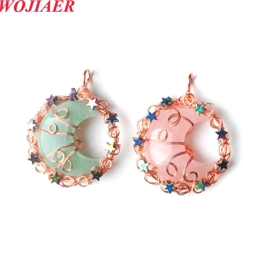 New Trendy Rose Gold Pendant Natural Blue Turquoise Stone Nine Star Moon Necklace Fashion Couple Wed Jewelry BO970
New Trendy Rose Gold Pendant Natural Blue Turquoise Stone Nine Star Moon Necklace Fashion Couple Wed Jewelry BO970