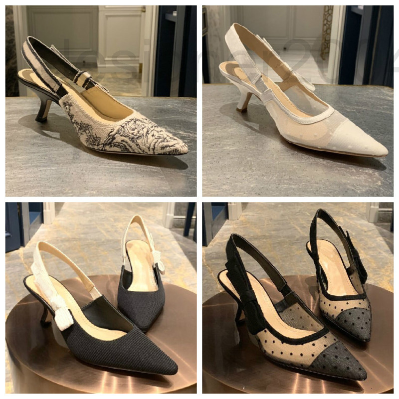 Sandals designer 2020 summer new d family women's shoes Kitten Heel wave point embroidery bow high heels QKG1, 2# packing bag 
Sandals designer 2020 summer new d family women's shoes Kitten Heel wave point embroidery bow high heels QKG1, 2# packing bag