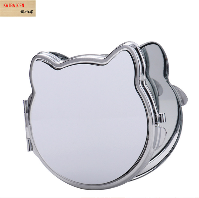 sublimation blank Cat makeup mirror Metal accessories gifts Heat Transfer printing Blanks Crafts
sublimation blank Cat makeup mirror Metal accessories gifts Heat Transfer printing Blanks Crafts