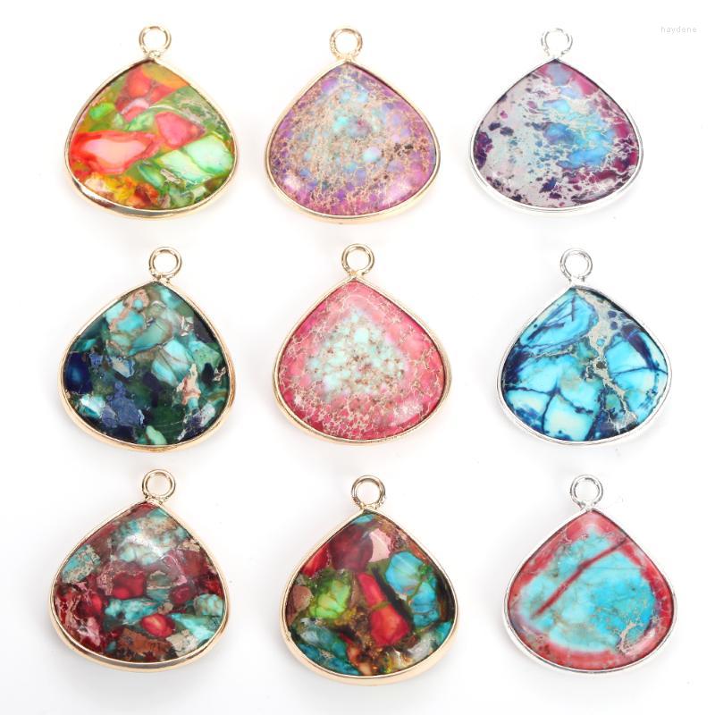 Pendant Necklaces 21x25mm Natural Stone Water Droplets Pendants Sea Sediment Jaspers Charms Jewelry Making DIY BraceletsPendant
Pendant Necklaces 21x25mm Natural Stone Water Droplets Pendants Sea Sediment Jaspers Charms Jewelry Making DIY BraceletsPendant
