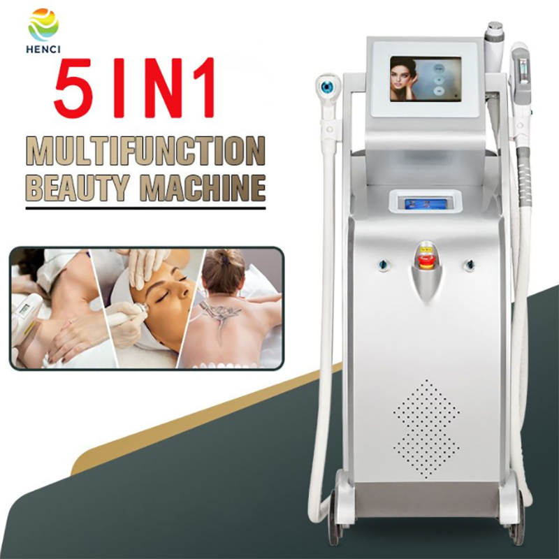4in1 Hair removal machine nd yag laser tattoo reduction rf beauty equipment