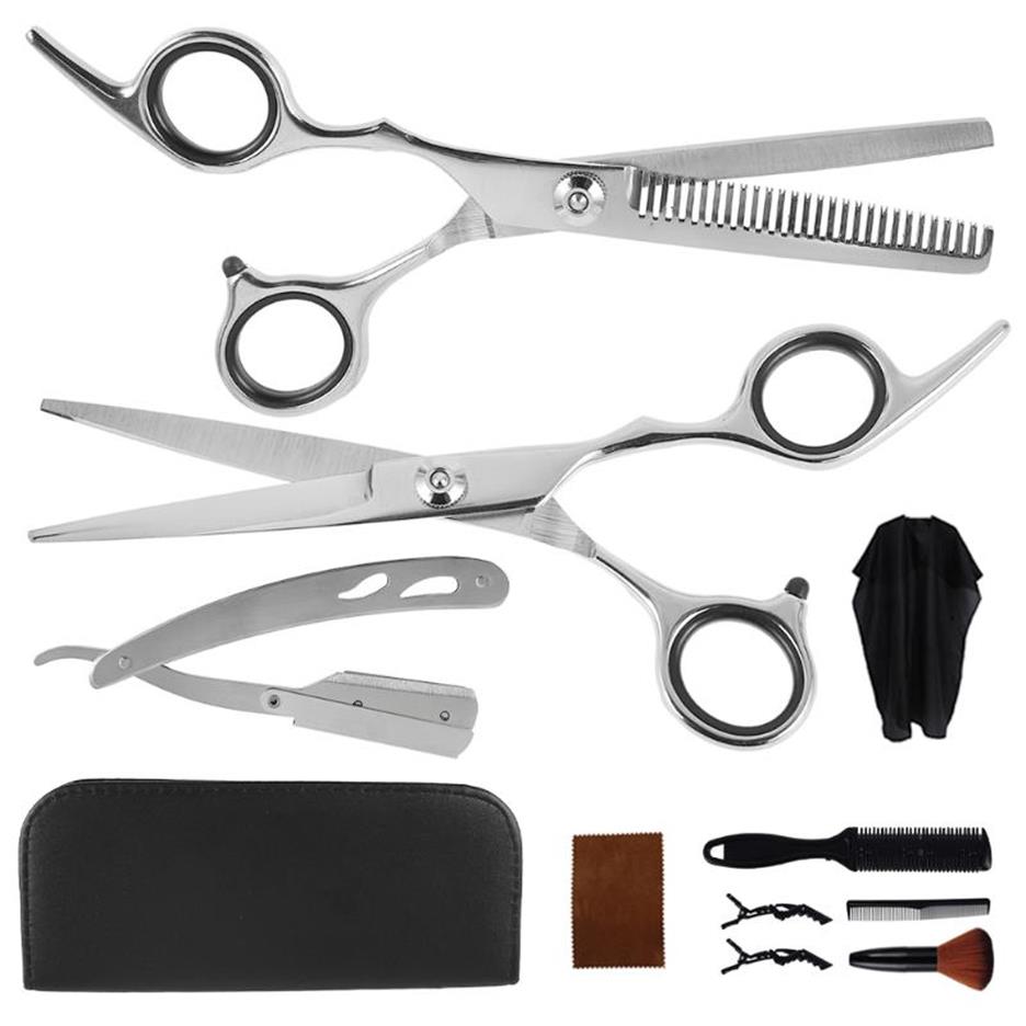 11Pcs Professional Hairdressing Scissors Kit Hair Cutting Set Trimmer Shaver comb Cleaning cloth Barber Hairdresser Salon Tool338c
11Pcs Professional Hairdressing Scissors Kit Hair Cutting Set Trimmer Shaver comb Cleaning cloth Barber Hairdresser Salon Tool338c