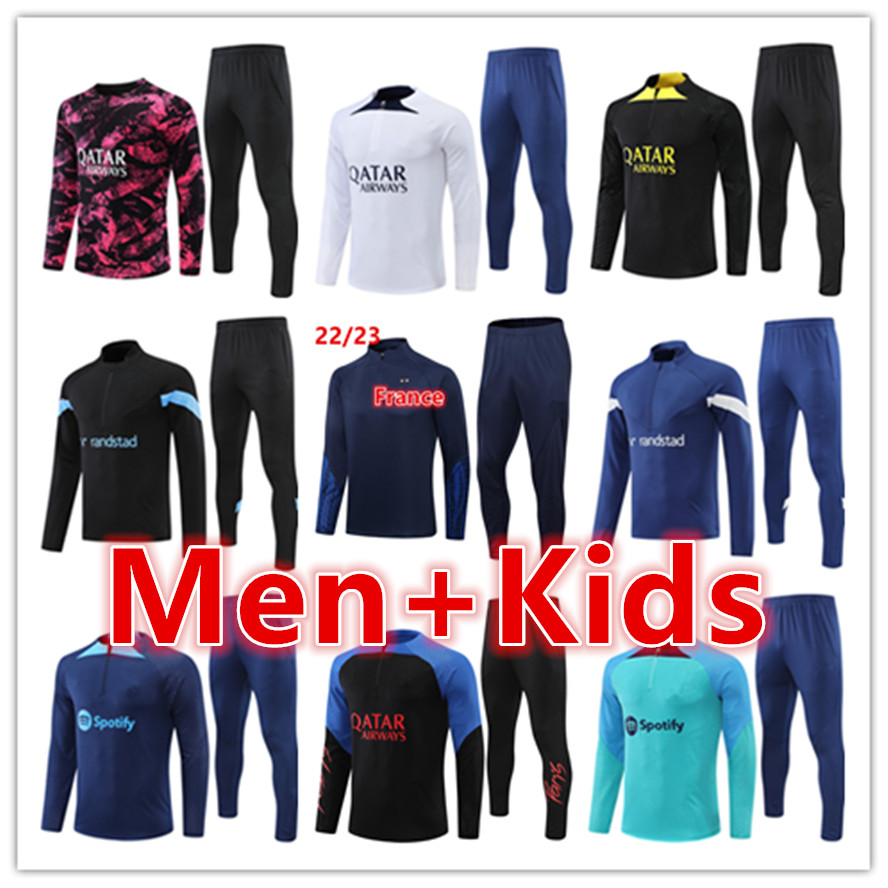 football jerseys mens and kids kit soccer tracksuit jersey Sets 2022 2023 psgS men tracksuits training jacket chandal futbol survetement foot maillot, 18
football jerseys mens and kids kit soccer tracksuit jersey Sets 2022 2023 psgS men tracksuits training jacket chandal futbol survetement foot maillot, 18