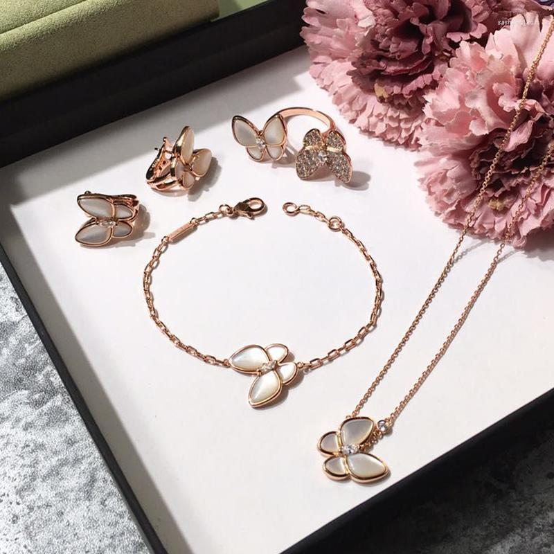 Stud Earrings Brand Pure Anniversary Gifts Jewelry For Women Mother Of Pearl Butterfly Wedding Set Necklace Bracelet RringsStud
Stud Earrings Brand Pure Anniversary Gifts Jewelry For Women Mother Of Pearl Butterfly Wedding Set Necklace Bracelet RringsStud