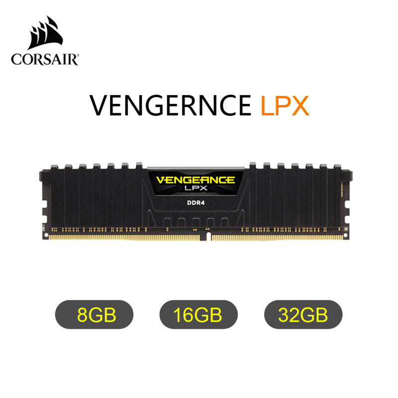 RAMs Vengeance LPX 8GB 16GB 32GB DDR4 3000 3200 3600 4000MHz 1.35V Desktop Memory - BlackRAMs RAMsRAMs
RAMs Vengeance LPX 8GB 16GB 32GB DDR4 3000 3200 3600 4000MHz 1.35V Desktop Memory - BlackRAMs RAMsRAMs