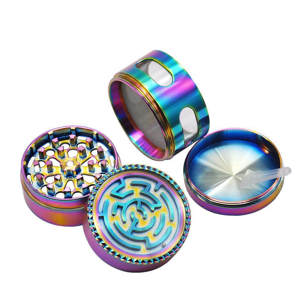 Smoking Herb Grinder Water Pipe Accessories 50MM 4 Piece Metal Tobacco cigarette
Smoking Herb Grinder Water Pipe Accessories 50MM 4 Piece Metal Tobacco cigarette