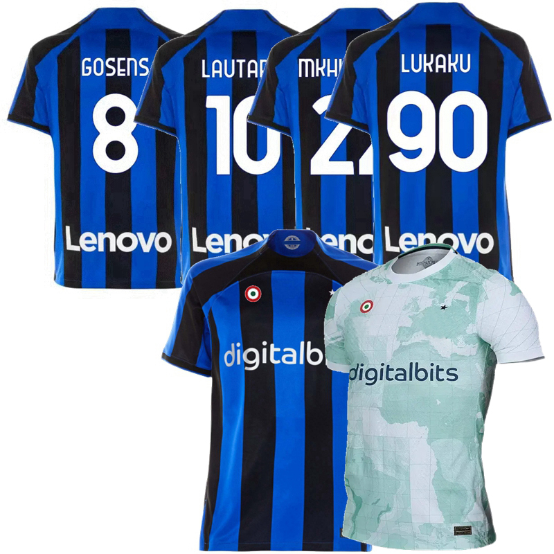 Player Fans LUKAKU soccer jerseys 22 23 BARELLA SKRINIAR LAUTARO INTER DZEKO J.CORREA DUMFRIES Calhanoglu BASTONI MILANs football shirt 2022 2023 men and kids kit 4XL, Kids sets home with socks
Player Fans LUKAKU soccer jerseys 22 23 BARELLA SKRINIAR LAUTARO INTER DZEKO J.CORREA DUMFRIES Calhanoglu BASTONI MILANs football shirt 2022 2023 men and kids kit 4XL, Kids sets home with socks