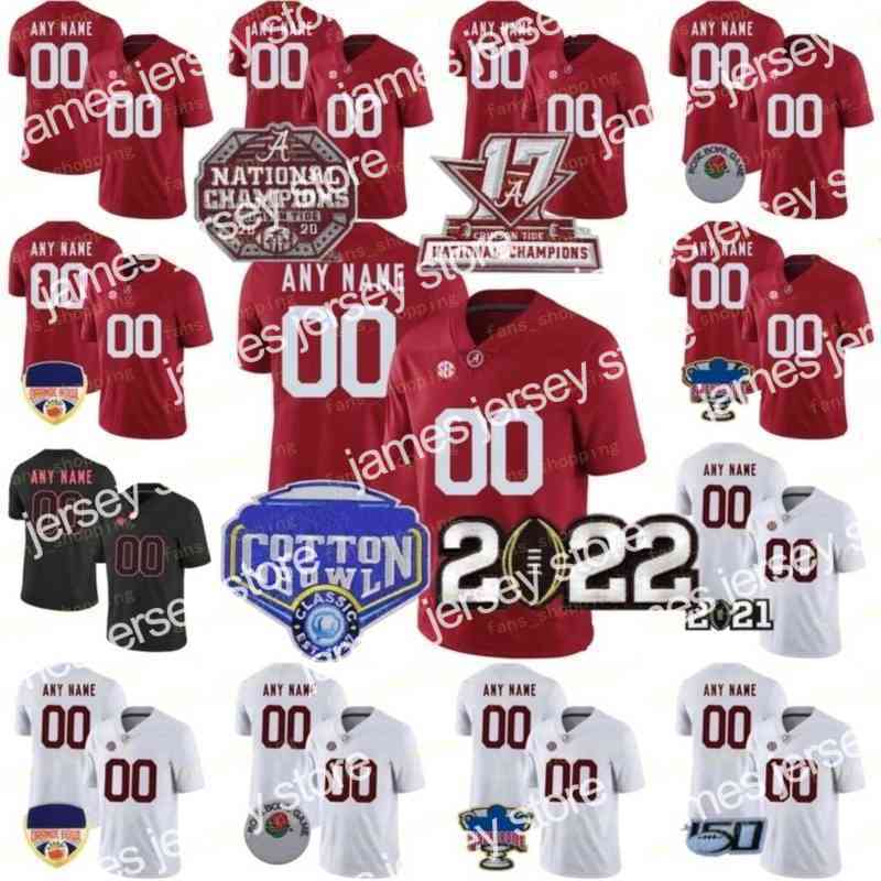 23 2021 Cotton Bowl Alabama Crimson Tide Football Jersey 9 Bryce Young 31 Will Anderson Jr John Metchie III Jerry Jeudy Najee Harris Jaylen