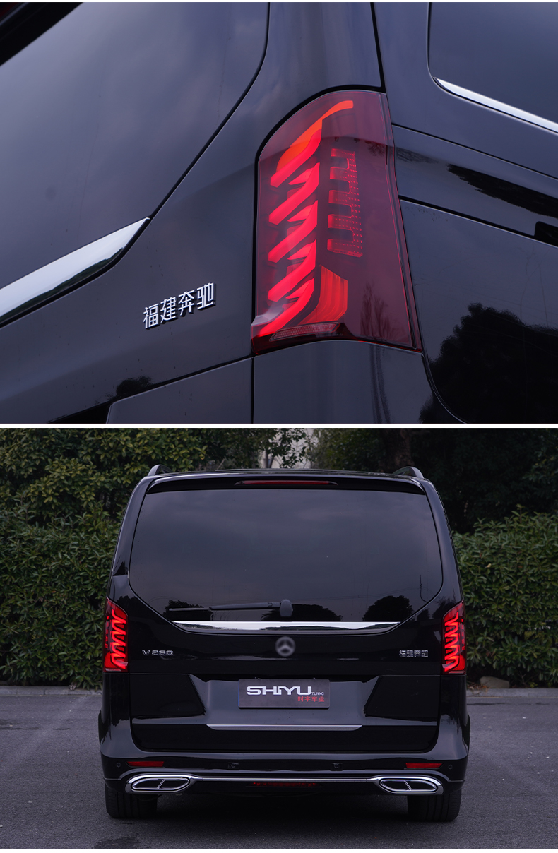 LED Taillight for Vito W447 20 16-2022 V260 Fog Brake Turn Signal Taillights Reversing Lamp