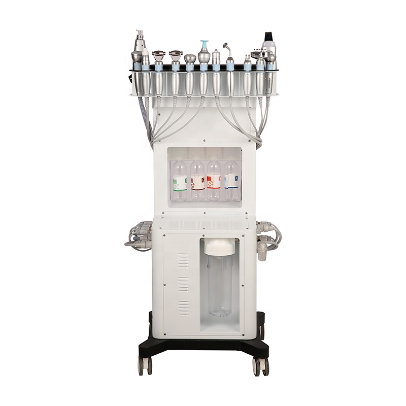 Microdermabrasion 12 in 1 Skin Cleansing Machine RF Electric Roller Skin Tightening