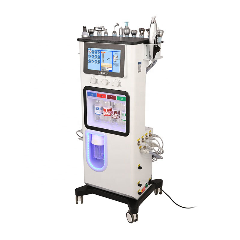 Microdermabrasion 12 in 1 Skin Cleansing Machine RF Electric Roller Skin Tightening