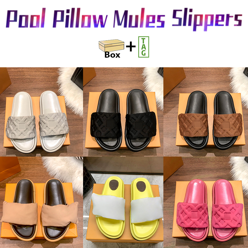 Pool Pillow Slippers Summer Comfort Embossed Mules Slides Nylon Beach Sandals Triple Black Deep Blue Copper Beige Men Women Printed Shoes, Double shoe box
Pool Pillow Slippers Summer Comfort Embossed Mules Slides Nylon Beach Sandals Triple Black Deep Blue Copper Beige Men Women Printed Shoes, Double shoe box