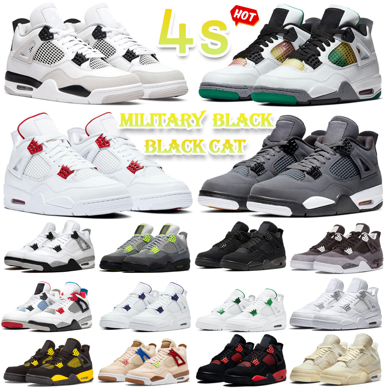 4 4s basketball shoe trianers Sneakers Men Women black cats Sports Cool Grey Red Metallic Red Thunder, #1 military black
4 4s basketball shoe trianers Sneakers Men Women black cats Sports Cool Grey Red Metallic Red Thunder, #1 military black