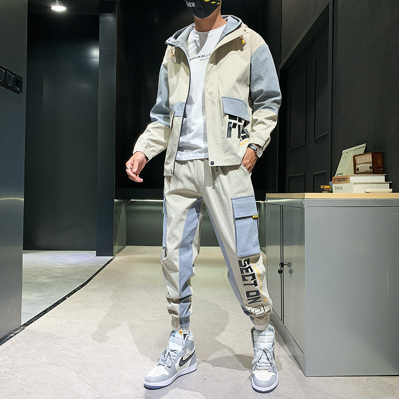 Men' Tracksuits Mens Streetwear Tracksuit Set Autumn Sweat Suit Men Hoodie Jacket Sweatpants Hip Hop Male Fashion Joggers SetsMen, Black
Men' Tracksuits Mens Streetwear Tracksuit Set Autumn Sweat Suit Men Hoodie Jacket Sweatpants Hip Hop Male Fashion Joggers SetsMen, Black