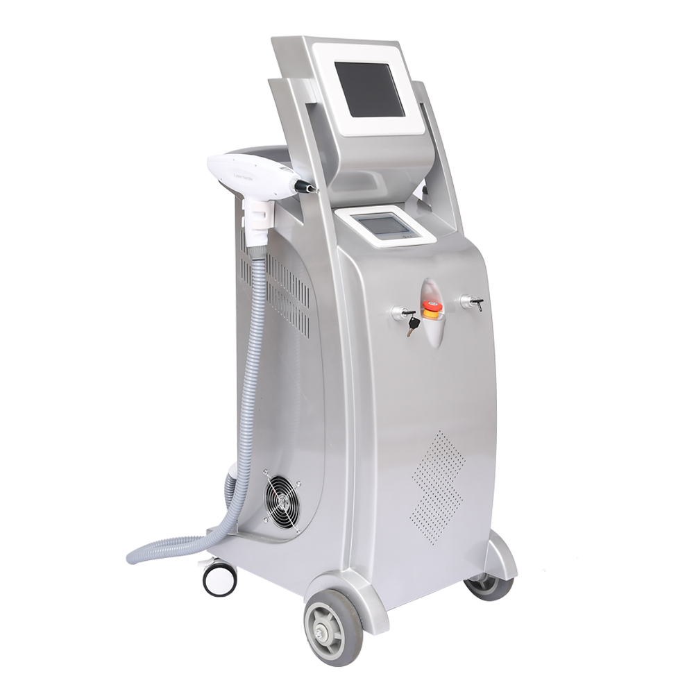 4in1 Hair removal machine nd yag laser tattoo reduction rf beauty equipment