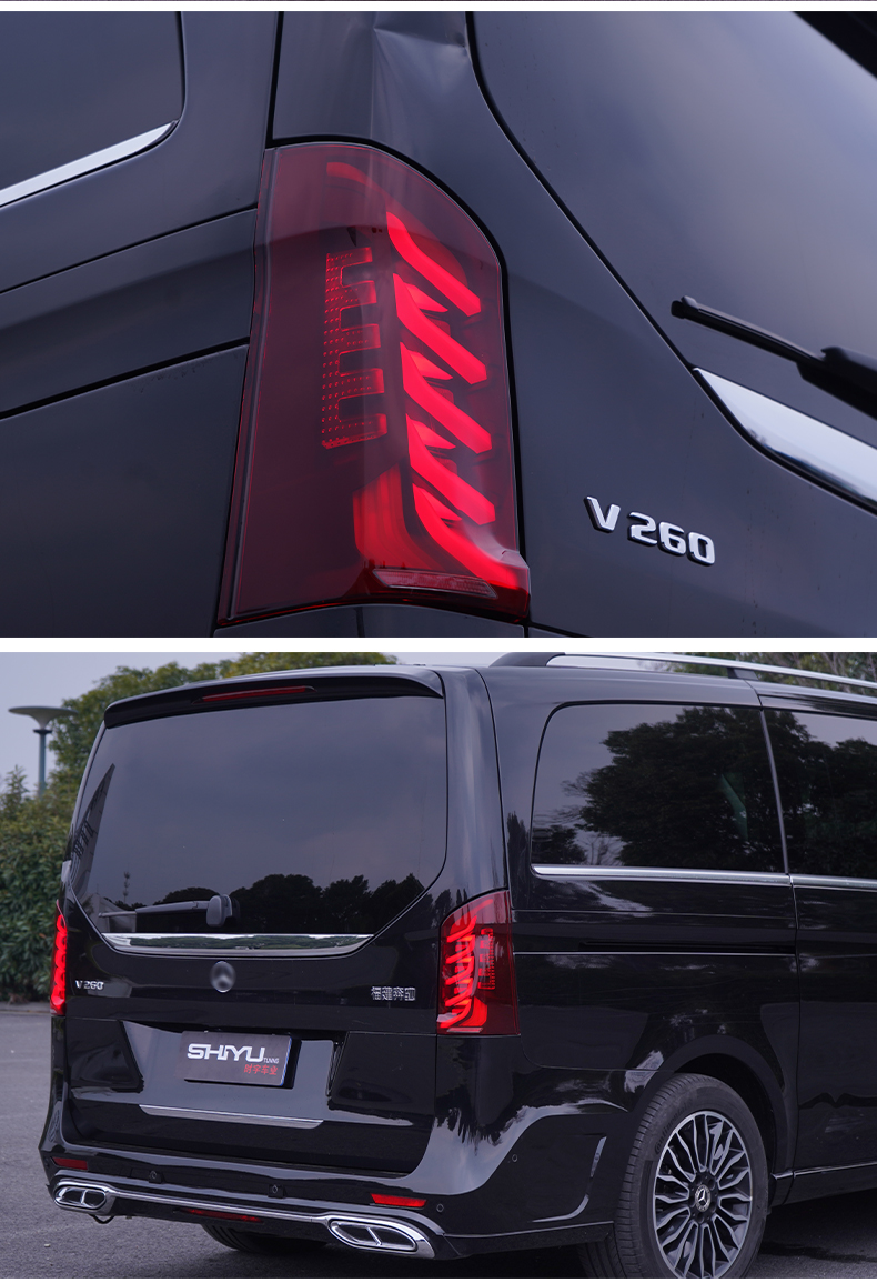 LED Taillight for Vito W447 20 16-2022 V260 Fog Brake Turn Signal Taillights Reversing Lamp