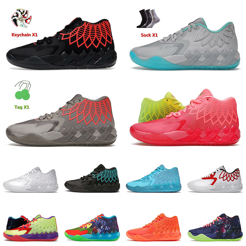 2022 Arrival LaMelo Ball MB.01 Men Basketball Shoes Black Blast Rick And Morty Rock Ridge Red Queen City Mens Sports Trainers Sneakers Eur 40-46, C20 bone 40-47
2022 Arrival LaMelo Ball MB.01 Men Basketball Shoes Black Blast Rick And Morty Rock Ridge Red Queen City Mens Sports Trainers Sneakers Eur 40-46, C20 bone 40-47
