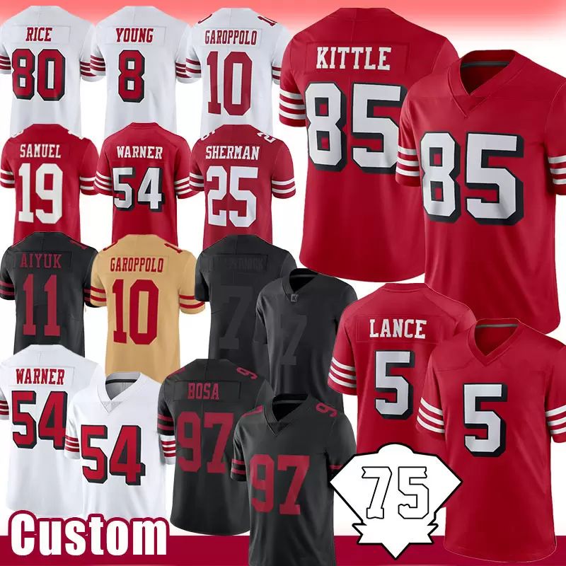 Deebo Samuel 49 Football Jersey George Kittle Nick Bosa Fred Warner Lance Jimmy Garoppolo, Patch+ mens qz8
Deebo Samuel 49 Football Jersey George Kittle Nick Bosa Fred Warner Lance Jimmy Garoppolo, Patch+ mens qz8