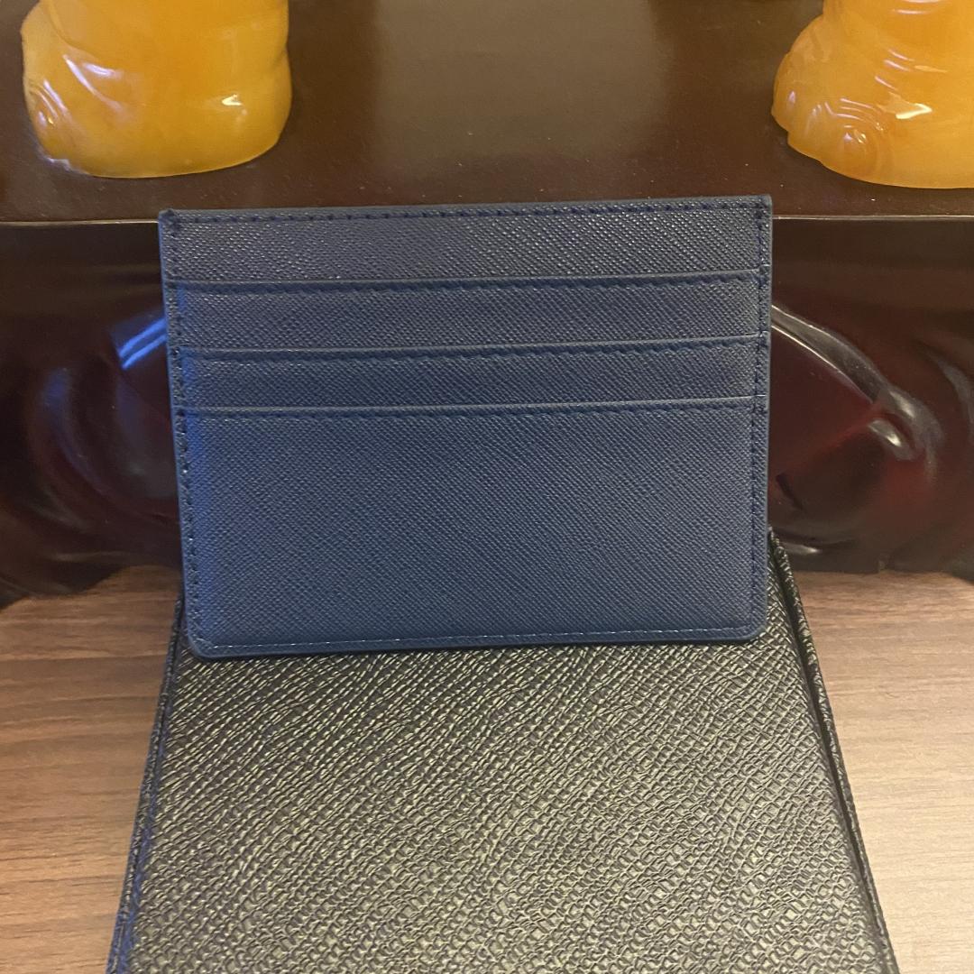 Quality Leather Purse Card Holder Hangbags Luxurys Designer Single Wallet Men Women'S Holders Coin Mini Wallets Key Pocket Cardholder, Empty box
Quality Leather Purse Card Holder Hangbags Luxurys Designer Single Wallet Men Women'S Holders Coin Mini Wallets Key Pocket Cardholder, Empty box