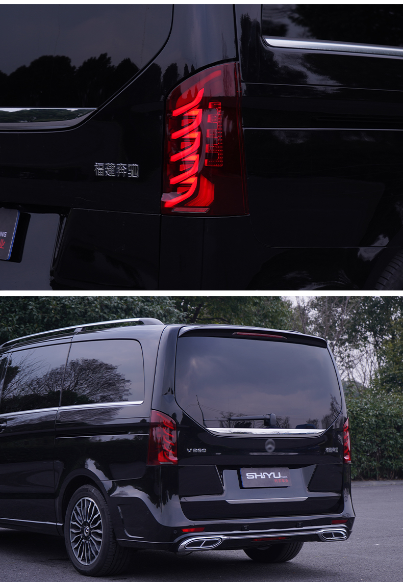 LED Taillight for Vito W447 20 16-2022 V260 Fog Brake Turn Signal Taillights Reversing Lamp