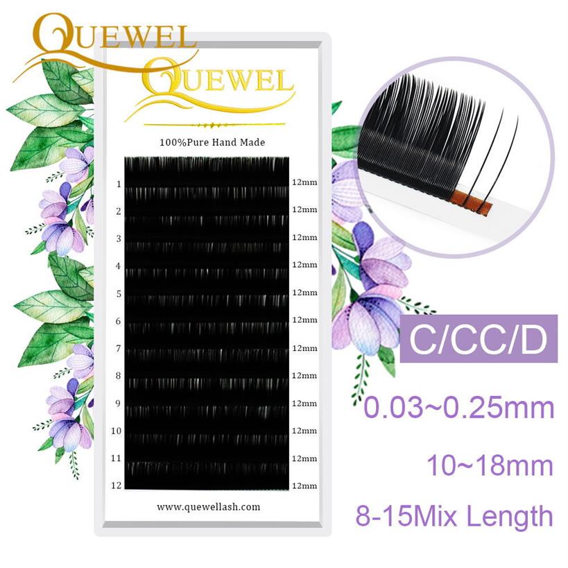Quewel Lashes Extension Silk Fiber 12 Lines Tray Whole Single Eyelash Extension Makeup Eyelashes Personality Eyelashes LM282i
Quewel Lashes Extension Silk Fiber 12 Lines Tray Whole Single Eyelash Extension Makeup Eyelashes Personality Eyelashes LM282i