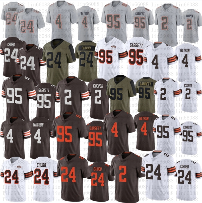 Deshaun Watson Football jersey Brown 24 Nick Chubb Amari Cooper 95 Myles Garrett jerseys Gray Fashion stitched, As
Deshaun Watson Football jersey Brown 24 Nick Chubb Amari Cooper 95 Myles Garrett jerseys Gray Fashion stitched, As
