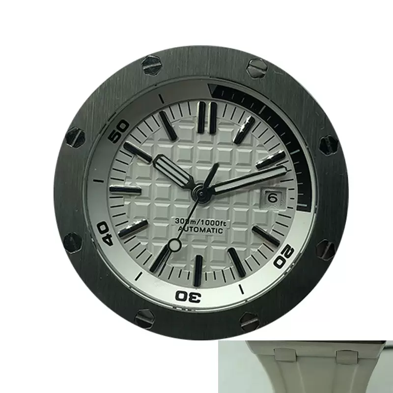 2022 Men's Automatic Mechanical Movement Watch Waterproof Rubber Strap Diving Super Luminous, Color 5
2022 Men's Automatic Mechanical Movement Watch Waterproof Rubber Strap Diving Super Luminous, Color 5