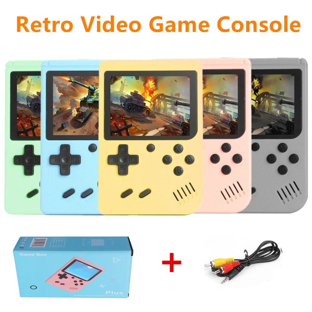 With box New colors 500 In 1 MINI Games Handheld Game Players Portable Retro Video Console Boy 8 Bit Color LCD Screen
With box New colors 500 In 1 MINI Games Handheld Game Players Portable Retro Video Console Boy 8 Bit Color LCD Screen