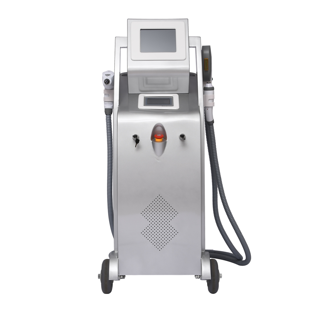 Salon 4in1 Hair removal machine nd yag laser tattoo reduction rf beauty equipment