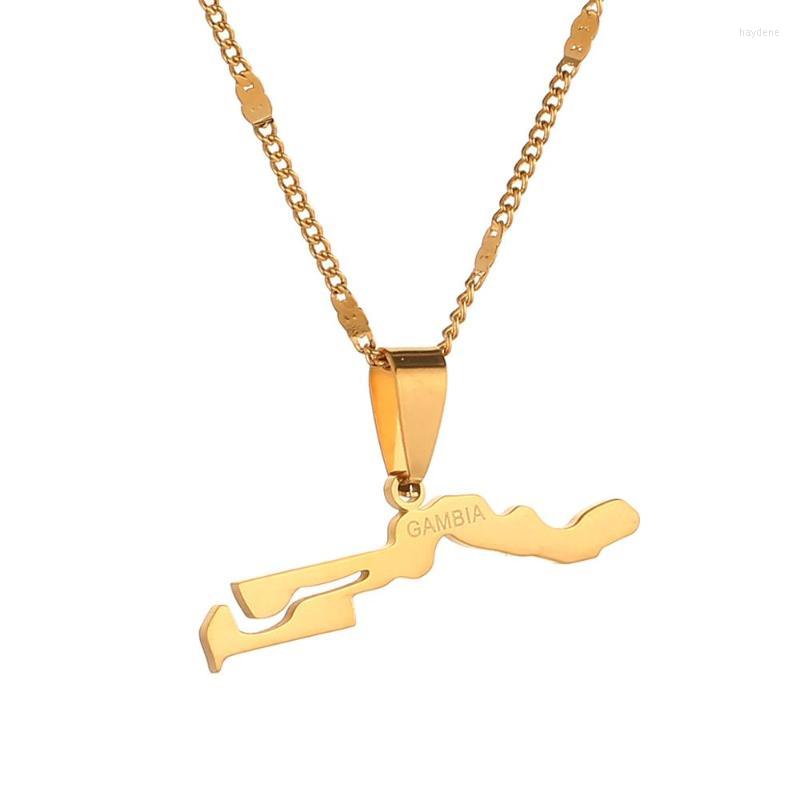 Pendant Necklaces Stainless Steel Gold Color Gambia Map Flag Pendants Necklace Trendy Gambian Chain JewelryPendant
Pendant Necklaces Stainless Steel Gold Color Gambia Map Flag Pendants Necklace Trendy Gambian Chain JewelryPendant