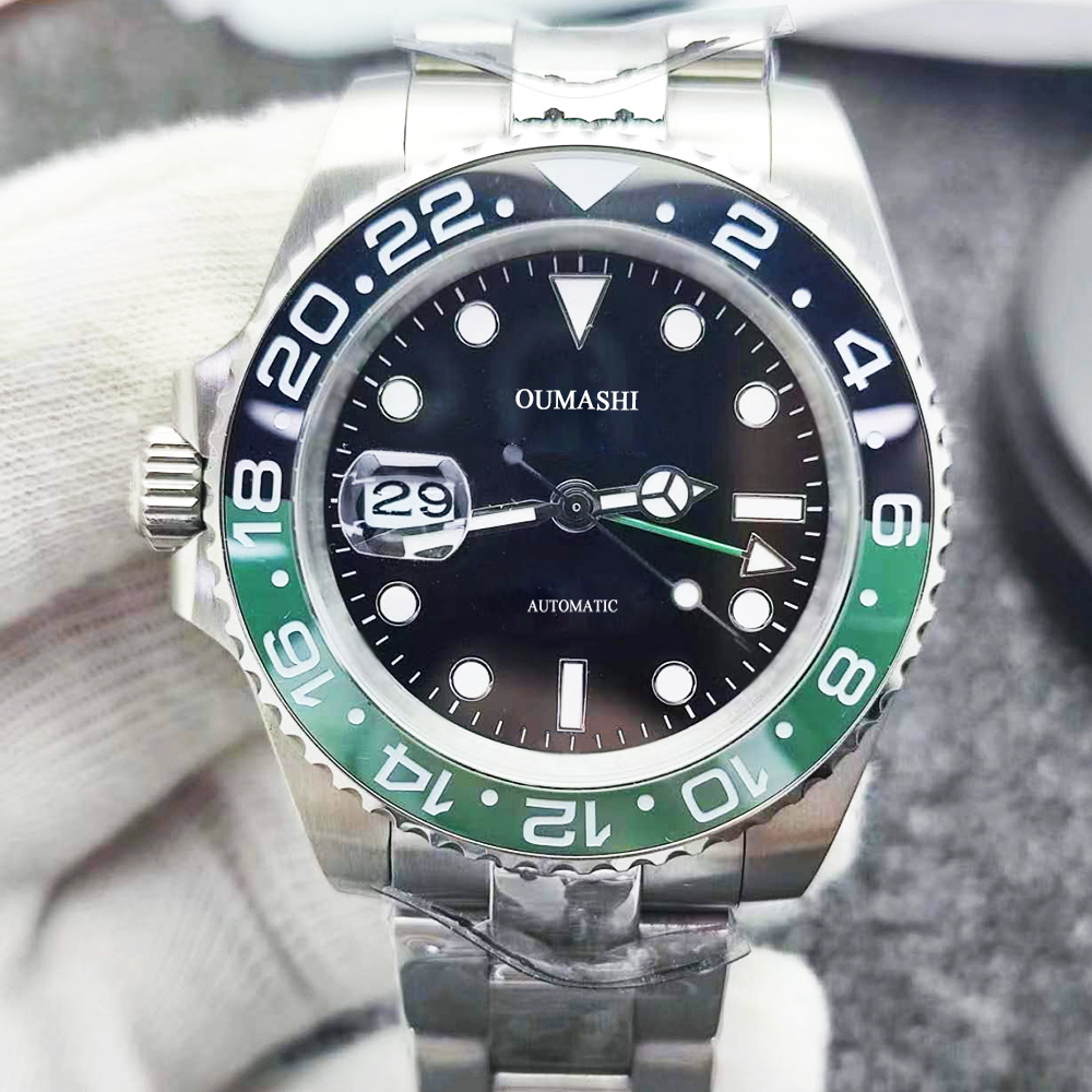 41MM Luxury Men's Watch High Quality Automatic Mechanical Ceramic Ring Sapphire Glass
41MM Luxury Men's Watch High Quality Automatic Mechanical Ceramic Ring Sapphire Glass