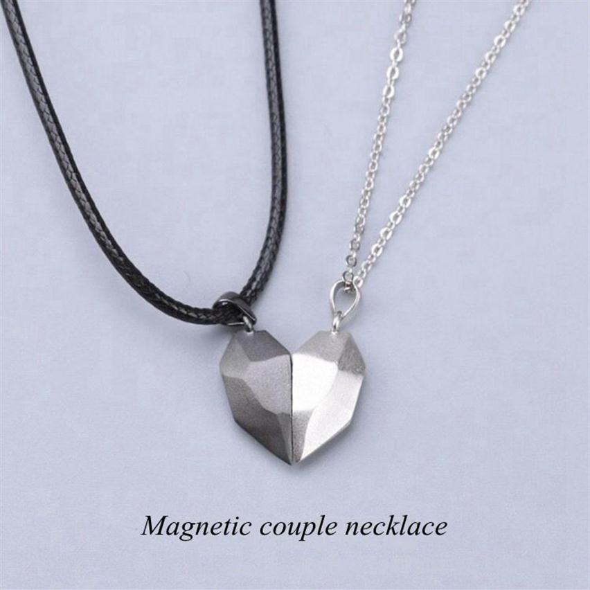 Two Souls One Heart Pendant Necklaces for Couple Wishing Stone Creative Magnet Couples Necklace308B
Two Souls One Heart Pendant Necklaces for Couple Wishing Stone Creative Magnet Couples Necklace308B