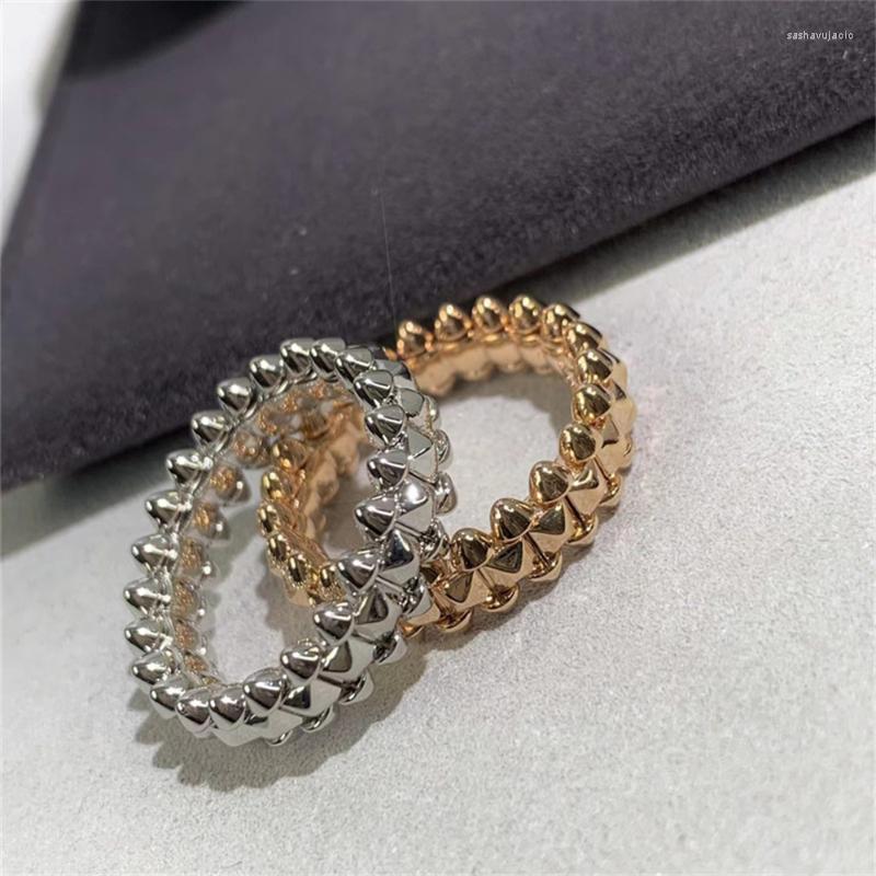 Pendant Necklaces 100% Of 925 Sterling Silver Rivets Gold-plated Ring Classic European-style Luxury Jewelry Party Gifts For Men And Women
Pendant Necklaces 100% Of 925 Sterling Silver Rivets Gold-plated Ring Classic European-style Luxury Jewelry Party Gifts For Men And Women