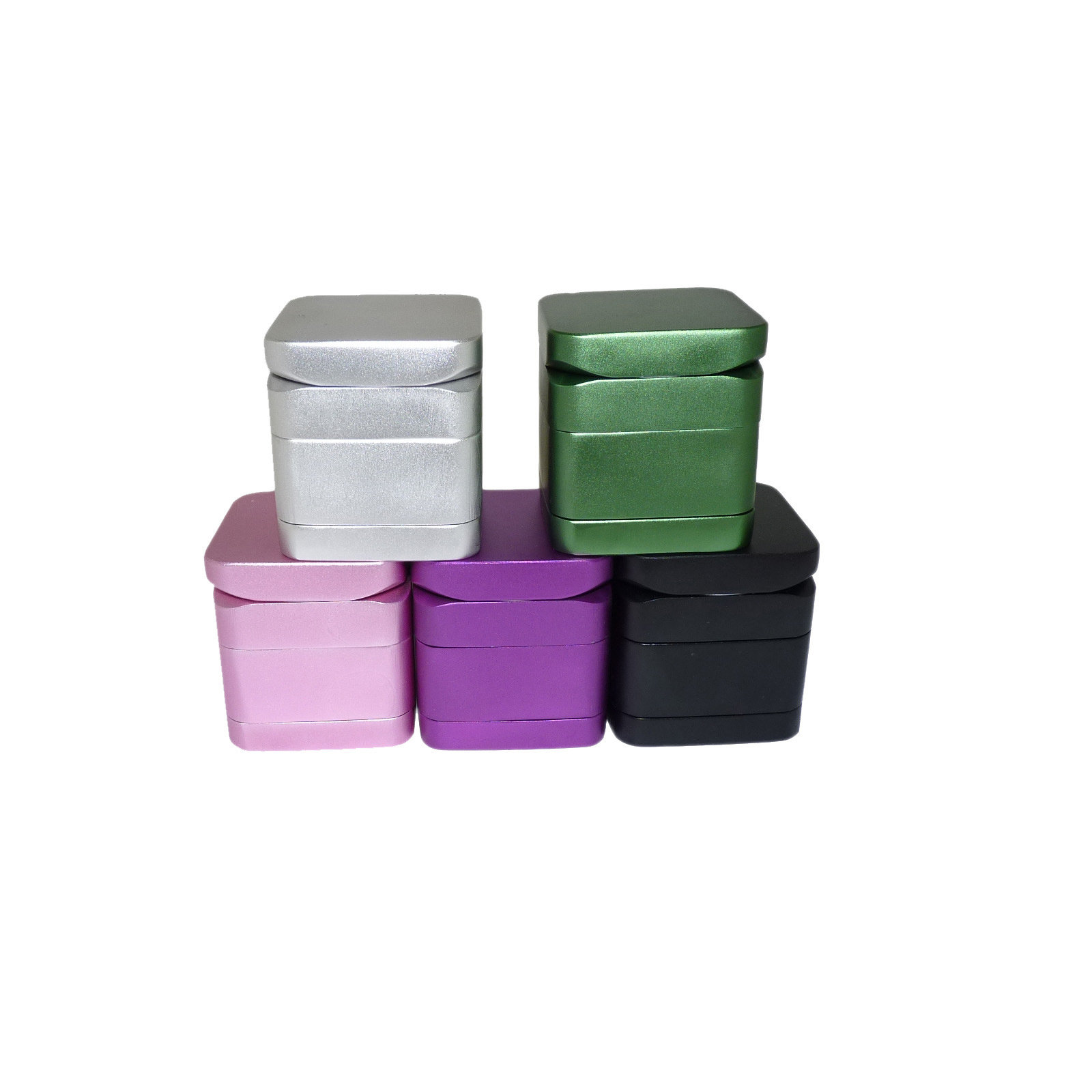 Smoking 55mm Aluminum Square Grinder matte colored tobacco grinders 4 layers accessories
Smoking 55mm Aluminum Square Grinder matte colored tobacco grinders 4 layers accessories