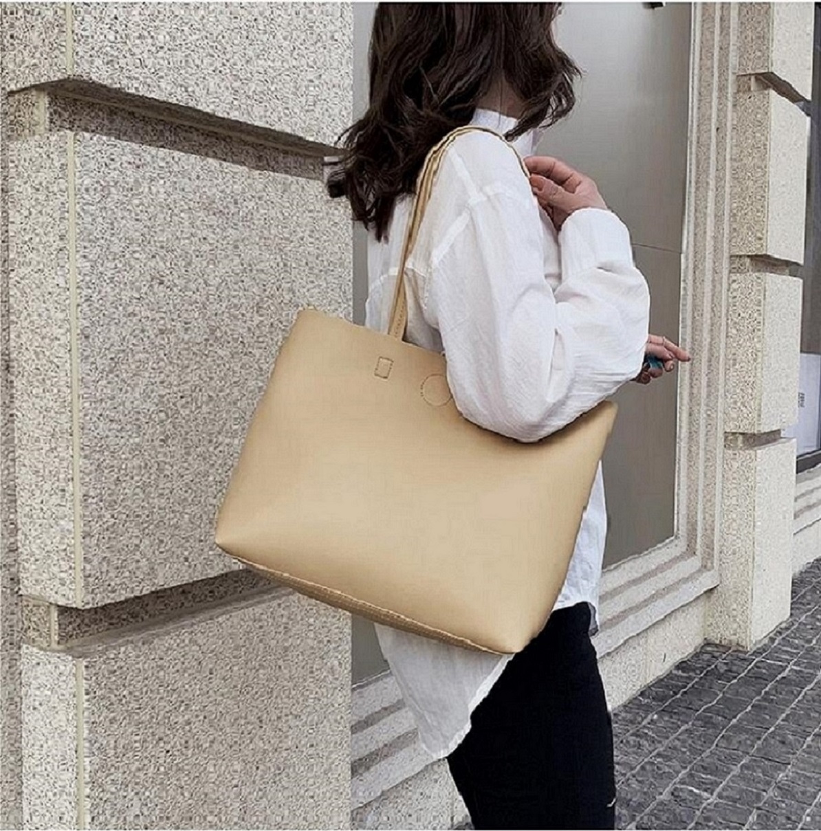 dsfsad Newly Onthego Handbag Fashion Bags Luxury Designer Bag Shoulder Clutch Handbag, Beige
dsfsad Newly Onthego Handbag Fashion Bags Luxury Designer Bag Shoulder Clutch Handbag, Beige