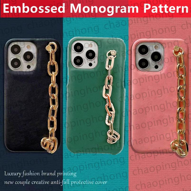 Designer Wristband Phone Cases for iPhone 13 Pro i 12 Mini 11 Max XS XR X 8 7 Plus Bumper Fashion Leather Embossing Monogram Thick277v, Gift box
Designer Wristband Phone Cases for iPhone 13 Pro i 12 Mini 11 Max XS XR X 8 7 Plus Bumper Fashion Leather Embossing Monogram Thick277v, Gift box