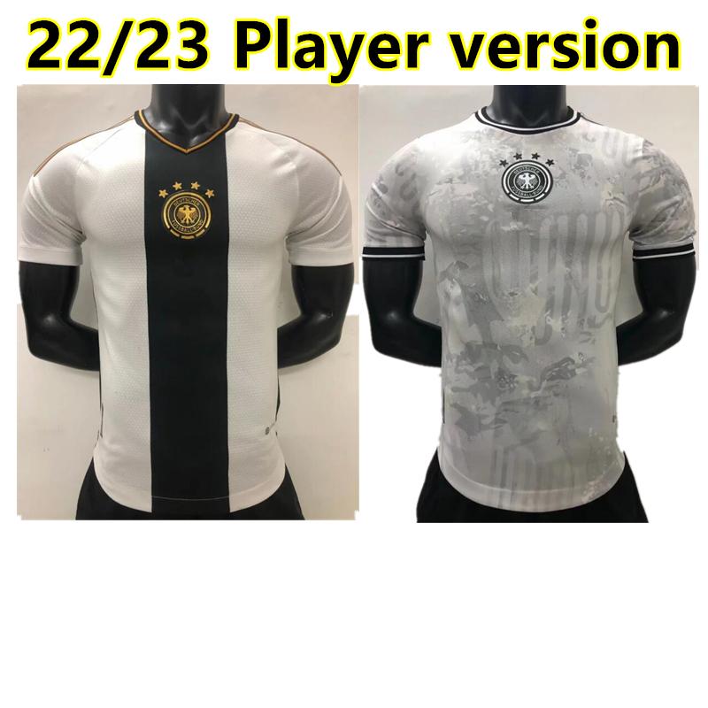 22/23 Player Version German Home Soccer Jersey HUMMELS KROOS WERNER MULLER Reus Football Jerseys Breathable KROOS GOTZE SANEA KHEDIRA BOAENG Maillots
22/23 Player Version German Home Soccer Jersey HUMMELS KROOS WERNER MULLER Reus Football Jerseys Breathable KROOS GOTZE SANEA KHEDIRA BOAENG Maillots