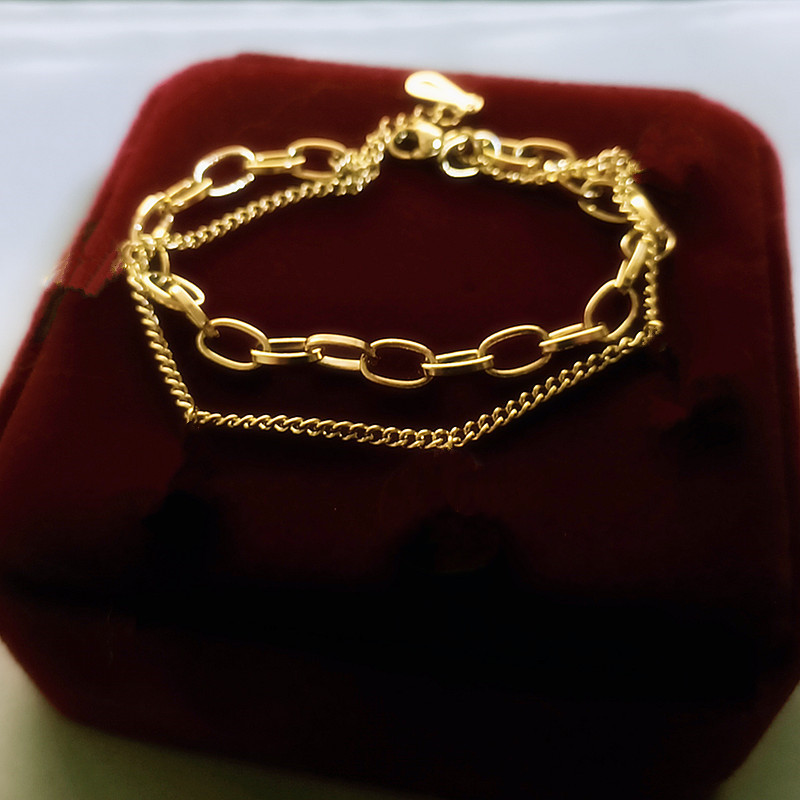 Luxury Link Hollow Bracelet Gold Flower Chain Ladies Classic Designer Fade-Free Birthday Gift For Girlfriend
Luxury Link Hollow Bracelet Gold Flower Chain Ladies Classic Designer Fade-Free Birthday Gift For Girlfriend
