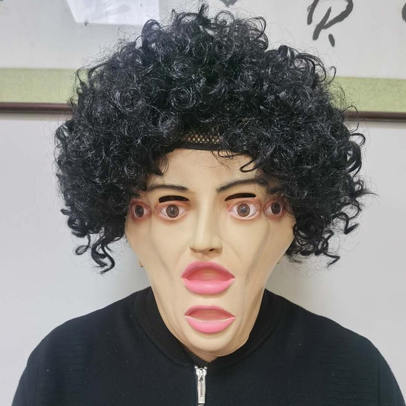 Party Masks Halloween Mediterranean Mask Cosplay Funny Dance Party Horror Headgear Clown Props Costumes 220826
