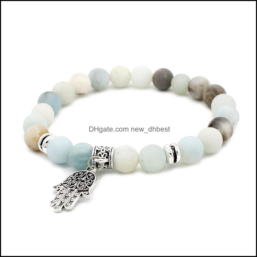 Beaded Strands Natural Amazon Stone Bracelet Beads Bracelets Fatima Palm Pendants Drop Delivery 2021 Jewelry Newdhbest Dhkqm
Beaded Strands Natural Amazon Stone Bracelet Beads Bracelets Fatima Palm Pendants Drop Delivery 2021 Jewelry Newdhbest Dhkqm