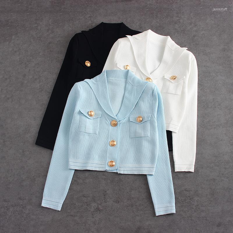 Women's Knits High Quality Women Fashion Autumn Winter Sweet Cute Metal Buttons Ice Silk Short Knitted Cardigan Sweater Jakcet Coat Tops, Sky blue
Women's Knits High Quality Women Fashion Autumn Winter Sweet Cute Metal Buttons Ice Silk Short Knitted Cardigan Sweater Jakcet Coat Tops, Sky blue
